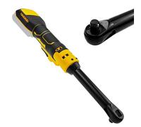 luolety Cordless Ratchet Wrench for Dewalt 20V Battery, 3/8" Electric Extended 16cm Long Rod Drive Ratchet Wrench Power Tool with LED Light, 320 RPM, 80 N.m