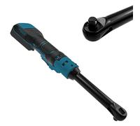 luolety Cordless Ratchet Wrench for Makita 18V Battery, 3/8" Electric Extended 16cm Long Rod Drive Ratchet Wrench Power Tool with LED Light, 320 RPM, 80 N.m