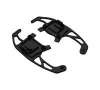 luolety Paddles Shifters, Aluminum Shifter Paddle Extension for VW Volkswagen Golf MK7 GTI R GTD GTE MK7 7 Polo GTI 2014-2018, for Car Steering Wheel (Black)