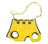 LUOLIE Dog Collar,Dog Tie Out Cable,Adjust Dog Lift Harness Pet Walking Body Supporting Harness for Medium Large Dogs Travel Disabled Dog Support Device