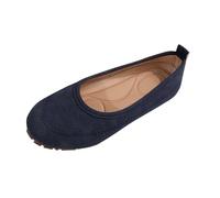 luoluoluo Ballet Flats Womens UK Sale Clearance, Fold up Pumps Roll up Shoes Work Smart Office Formal Pumps, Ladies Classic Flat Shoe Loafers Round Toe Ballerinas Casual Wear Comfortable Sandals