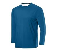luoluoluo Men's Colorblock Jumper Crewneck Pullover Casual Long Sleeve Sweatshirts Cotton Shirts Loose Fit Tshirt Soft & Comfortable T-Shirts Solid Sports Leisure Jumpers Underwear Lightweight Tops