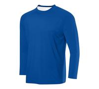 luoluoluo Men's Colorblock Jumper Crewneck Pullover Casual Long Sleeve Sweatshirts Cotton Shirts Loose Fit Tshirt Soft & Comfortable T-Shirts Solid Sports Leisure Jumpers Underwear Lightweight Tops