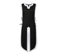 luoluoluo Mens Steampunk Vintage Long Vest Medieval Gothic Waistcoat Robe Sleeveless Slim Fit Casual Waistcoat Renaissance Long Tailcoat Uniform Gentleman Costumes Stage Costume for Festival Carnival
