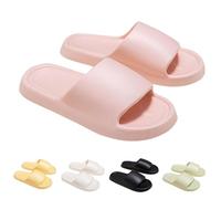 luoluoluo Thick Slippers for Women and Men UK Sale, Cloud Sliders Platform Poolside Sandals Shower Shoes Home Hotel Guest House Shoes Unisex Slip On Slipper Non-Slip House Slides for Indoor & Outdoor