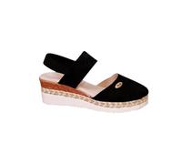 luoluoluo Women Closed Toe Sandals UK Sale Clearance Ladies Hessian Wedge Sandal Sling Back Shoes with Arch Support Wide Fit Wedges Non-slip Platform Shoes Summer Sliders Comfortable Elegant Slippers