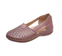 luoluoluo Womens Closed Toe Wedge Sandals Ladies Hollow out Shoes Wide Fit Slides Sandal Orthopedic Shoe with Arch Support Summer Platform Slippers Mule Sandals Walking Sandals Comfort Slip On Slider