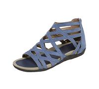 luoluoluo Womens Sandals Platform Sandal Gladiator Ladies Shoes Open Toe Summer Low Wedge Sandals Beach Traveling Roman Sandals Casual Wear Lightweight Sandals Walking Sandals for Outdoor Sport