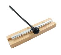 Luomorgo 1 Set Meditation Chimes, Single Tone Hand Chimes Instrument Mindfulness Chime, Classroom Chime Bell for Teacher with Mallet, Mindfulness Tools for Yoga, Healing
