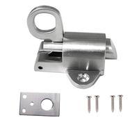 Luomorgo Latch lock Stainless Steel Window Gate Security Pull Ring Spring Bounce Door Bolt