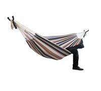 LUOOV Brazilian Hammock - Soft Cotton Double Bed for Indoor & Outdoor Use, 475lbs Capacity, Multiple Colors Available