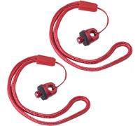 LUORNG 2PCS Lanyard Hole Screw 1/4-20 Hand Screw Lanyard Sports Camera Accessory Red Rope Length 12cm for Camera Selfie Stick Lanyard Wrist Strap