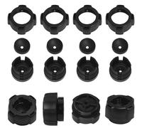 LUORNG 8 Sets Car Phone Holder Accessories Cell Phone Holder Base Universal Fixing Bolt Nut Nut Thread Silicone Pad for Gravity Mount Magnetic Holder Wireless Charger Holder Desktop Holder
