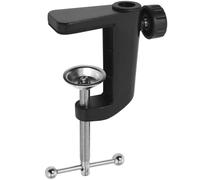 LUORNG Cantilever Stand Desktop Clip Adjustable Live Clip Microphone Stand Accessories Lamp Stand Metal Tiger Clip Lamp