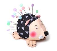 luosh Hedgehog Pincushion Needle Holder Cute Soft Fabric Pin Cushion Women Sewing Craft Tools