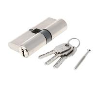 LUOSHUAI Upvc Door Locks Double Open Lock Door Window Security 60 70 80 90mm Cylinder Key Anti-Theft Entrance Brass Door Lock Lengthened Core Euro Cylinder Lock (Color : D)