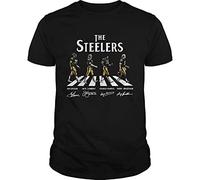 LUOTANGWI Abbey Road The Steelers Signature Shirt, Unisex Hoodie, Sweatshirt for Mens Womens Ladies Kids (XX-Large)