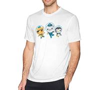 LUOTANGWI Octonauts Men's Short Sleeve T-Shirt (Large)