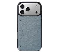 LUOTANL Genuine Leather Case for iPhone 17 Pro Max/17 Pro/Air/17, Classic Business Case with Card Slot, Slim Protective Cover,Bronze,17