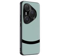 LUOTANL Stylish Case for HuaWei Pura 80 Ultra/80 Pro/80 Pro+/80, Metal Lens Protection Shockproof Vegan Leather Cover Ultra Thin and Light Shell,Green,80 Ultra