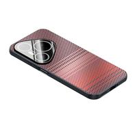 LUOTANL Ultrathin Case for HuaWei Pura 80 Ultra/80 Pro/80 Pro+/80, Deluxe Camera Full Protection Kevlar Back Case Light Shockproof Shell,Red,80
