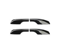 LUOWEINA 4Pcs Roof Luggage Rack Cover,Fit For Toyota, Land Cruiser 200 LC200 VDJ200 UZJ200 2008-2020 Car Top Bar Rail End Protection Lid roof rack rail end closure(Black)