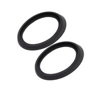 LUOWEINA Aerial Antenna Rubber Base Gasket,Fit For VW, Fit For Bora, 1J2 Jetta Golf 3 4 5 Passat B3 B4 B5,Fit For Tiguan,5N, Car Roof Mast Whip Seal Pad Cover Vehicle roof Signal antenna seal(2Pc)