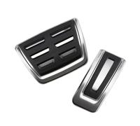 LUOWEINA Brake Cluth Pedal Protection Cover,Fit For Seat,Ateca 2016-2022 Car Pedals AT MT Car Pedals Stainless Steel Auto foot pedal pad sleeve(AT)
