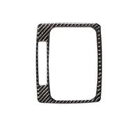 LUOWEINA Car Carbon Fiber Center Gear Shift Panel Frame Lighter Cover Strips Trim,Fit For C Class W204 2007-2013 transmission shift panel(Inner frame for LHD)