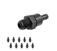 LUOWEINA Car Exhaust Valve PCV,Fit For CHRYSLER, PT Cruiser Sebring, Dodge, SX 2.0 Neon Caravan Stratus, Jeep, Wrangler Liberty 4777240AC vehicle Crankcase section vent valve(10 PCS)