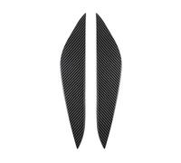 LUOWEINA Car Headlight Eyebrow Eyelid Trim Eyebrows Head Lamp Light Eyelids Fit For Tesla Model 3 2017-2022 Auto Car headlight eyelids(Carbon Fiber)