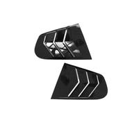 LUOWEINA Car Rear Louver Window Cover Trim Sticker Vent Scoop,Fit For Volkswagen, Fit For VW, Fit For Scirocco, 2009-2018 Car Accessories Side Shutter Window Louver Styling Kit(Gloss Black)