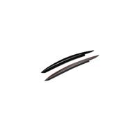 LUOWEINA Headlight Eyebrow Sticker Fit For Volkswagen Fit For VW Fit For GOLF 6 VI MK6 GTI GTR GTD 2008-2013 Headlamp Eyelid Trim Front Head Light Cover Brow Car headlight eyelids(Glossy Black)