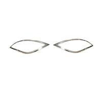 LUOWEINA Rear Fog Lights Lamp Cover Trim Fit For Hyundai Tucson Ix35 2010-2015 ABS Chrome Foglight Fog Lights Rear Fog Light Protector