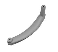LUOWEINA Right Rudder Driving Inner Door Handle,Fit for BMW, E70 E71 E72 X5 X6 5141-6969 401 5141 6969 402 Side Interior Door Pull Handle Cover Trim(Gray(one The Left))