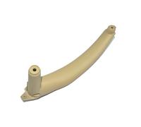LUOWEINA Right Rudder Driving Inner Door Handle,Fit for BMW, E70 E71 E72 X5 X6 5141-6969 401 5141 6969 402 Side Interior Door Pull Handle Cover Trim(Beige(one The Right))