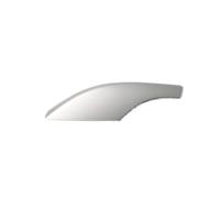 LUOWEINA Roof Luggage Rack Cover,Fit For VW, For CROSS, POLO 2007-2011 Front Rear Bar Rail End Shell Plasitc Replacement roof rack rail end closure(POLO Rear Right)