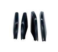 LUOWEINA Roof Rack Cover,Fit For Toyota, Land Cruiser Prado 120 2003-2009 Car Track Cap End Trim Housing Black Silver Replacement Fittings roof rack rail end closure(4pcs Set)