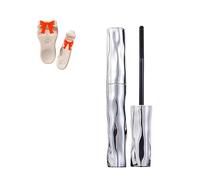 LUOWEINA Telescopic Mascara Waterproof Quick, Steel Tube Eyelash Primer - Waterproof Quick Dry, 3D Volumizing Lengthening Tubing Effect, Smudge Resistant Curling Definition Natural Lashes(1pc)