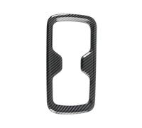LUOWEINA Water Cup Holder Trim Sticker,Fit For Nissan, Navara NP300 2019-2021 Carbon Fibre ABS Car Front Protector Frame Cover Interior Accessories Console Beverage Holder Trim