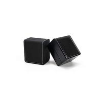 LUOXIYOUXUAN 2 Gifts high-end PU Leather Watch Box Clamshell Watch Display Packaging Box Watch Storage Box (Black)