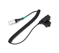 Luoyiyuan U94 Cable,6 Pin Plug Push to Talking U94 Type Headsets Noise Reduce Cable for PRC152 Radios