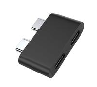 Luoyiyuan USB C Hubs Small Adapter USB C to USB C Expansion Dock for Entertainment Aluminum Data Extenders 10Gbps Transfer Rates