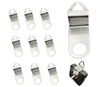 Luoyuanjia 10 Pcs Clock Movement Replacement Kit Clock Repair Kit Replacement Hook Parts Metal s Hooks