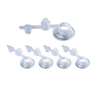 Luoyuanjia 5Pcs Air Bed Valve Lid Secure Air Mattress Plug Replacement Inflatable Valve Cover for Yacht Swim Ring Accessories