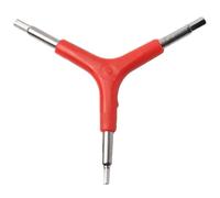 Luoyuanjia Bike Internal Hex Wrench 3-Way Bike Hex Wrench Y Allen Wrench All-in-One Bike Maintenance Tool Bike Torque Spanners Internal Hex Keys Repair Tool for Bike