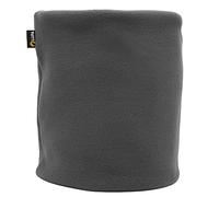 Lupa Handmade Double-Layer Fleece Neck Warmer Snoods for Men & Women - Fleece Neck Gaiter for Winter - Men & Women Thermal Snood for Skiing, Running, & Outdoor Sports (Graphite)