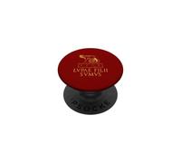 Lupa Romana Ancient Rome Roman Empire Quote PopSockets Adhesive PopGrip