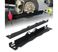 Lupar Heavy Duty Toe Alignment Tool Plates, Upgrade Stainless Steel Wheel Alignment Tool Plate with Hanging Holes for Easy Wall-Mounted Storage, Black(Excluding Tape Measures)