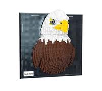 LUPATDY 3D Art Animal Building Blocks Construction Kit, Clamping Blocks, Building Blocks, Termurales, 3D Wall Art Building Blocks, Micro Mini Clamping Blocks, Wall Decoration, Wall Art, DIY Set for